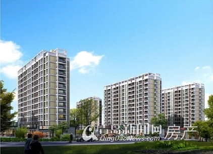 昆仑山路经济适用房（二期）项目效果图