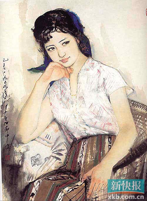 ■林墉作品《侯玉婷》