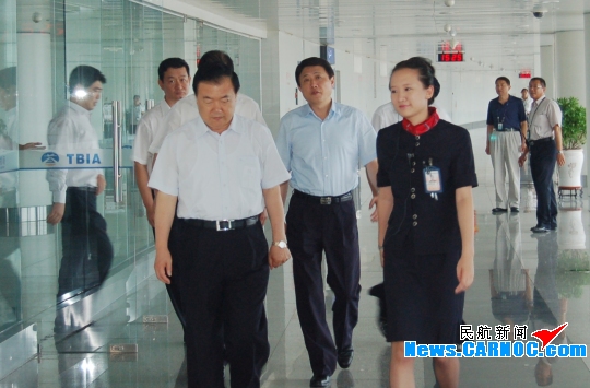 天津机场贵宾公司圆满保障甘肃代表团抵离津