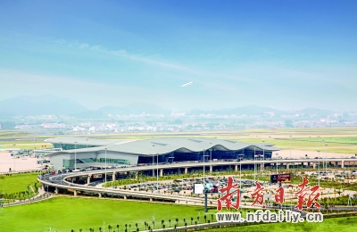 揭阳潮汕机场鸟瞰。杨继斌 摄