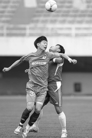 长春举办中韩足球赛