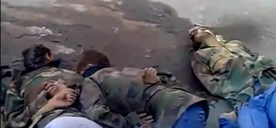 叙利亚反对派处决政府军士兵
