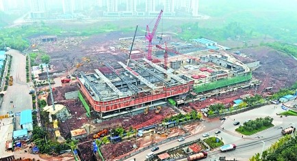 主城最大综合交通枢纽年底投用 占地135亩