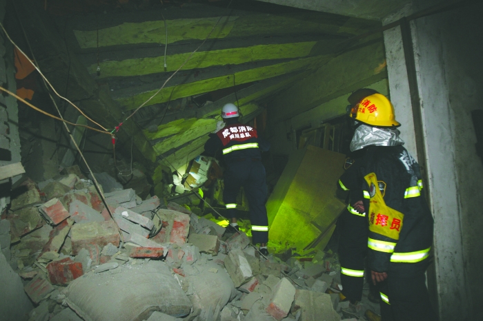 屋主、包工头被警方控制