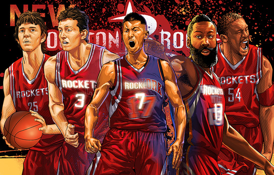 华软学子制作nba插画开场片在央视开播_资讯频道_凤凰网