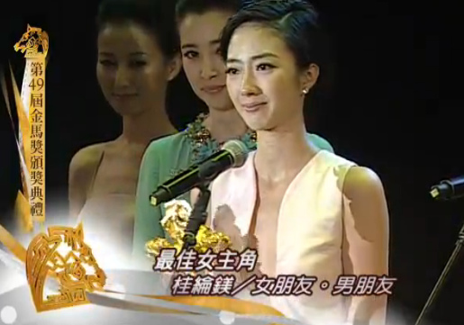 第49届台湾电影金马奖: 桂纶镁夺最佳女主角奖