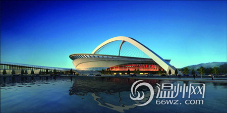 温州奥体中心主体育场工程今早开工
