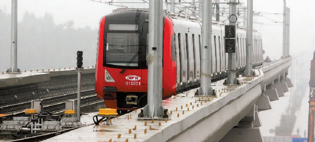 重庆轻轨一号线图片