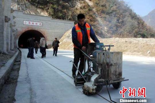 四川北川进出关内的任禹路春节前通车