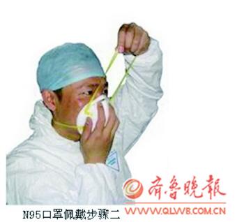 N95口罩正确佩戴方法