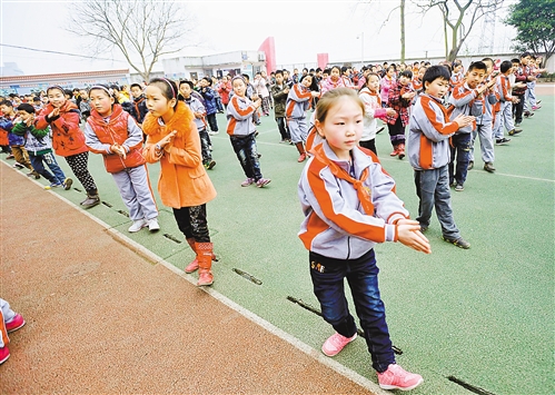 儿童洗手操 已在重庆4区县近百所小学推广