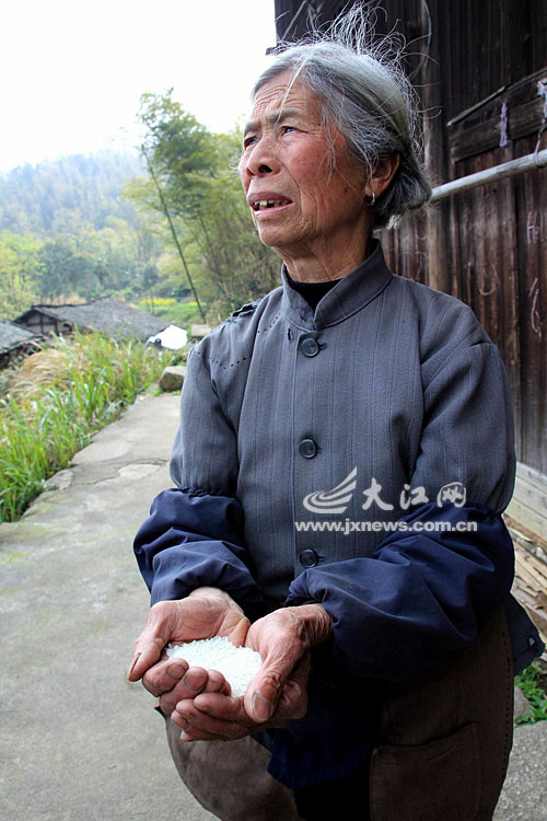 一捧米让他们成为亲人 关爱义工与老人结下不解之缘