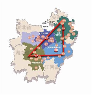 长江中游城市群占全国经济总量_长江中游城市群