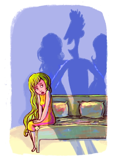 未婚夫背地惹风尘,乖乖女进退两难