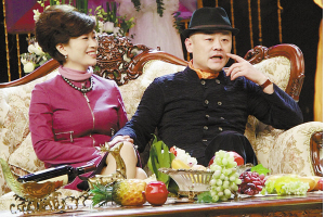 周立波和老婆胡洁图片
