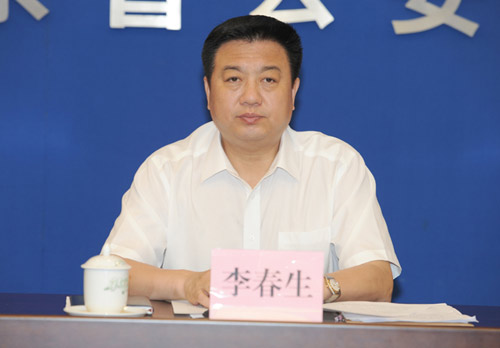 李春生任广东省政府党组成员、省公安厅党委书