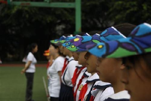 天台岗小学花园校区举办第三届彩墨文化节