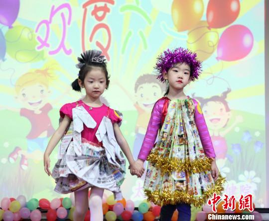 太原妇幼医院办儿童节:让宝宝健康成长不再害怕打针