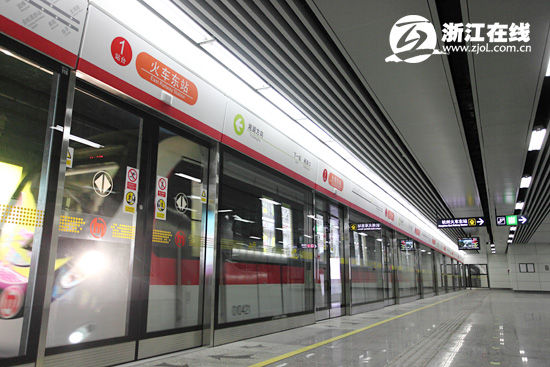 杭州火车东站枢纽月底启用 先开放地铁ABDE