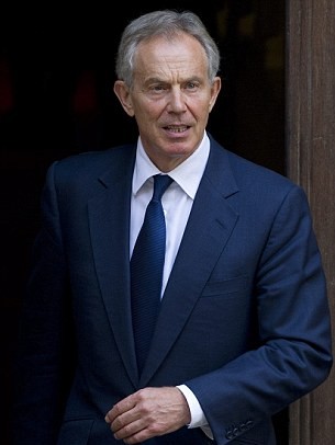英国前首相布莱尔否认与邓文迪有染