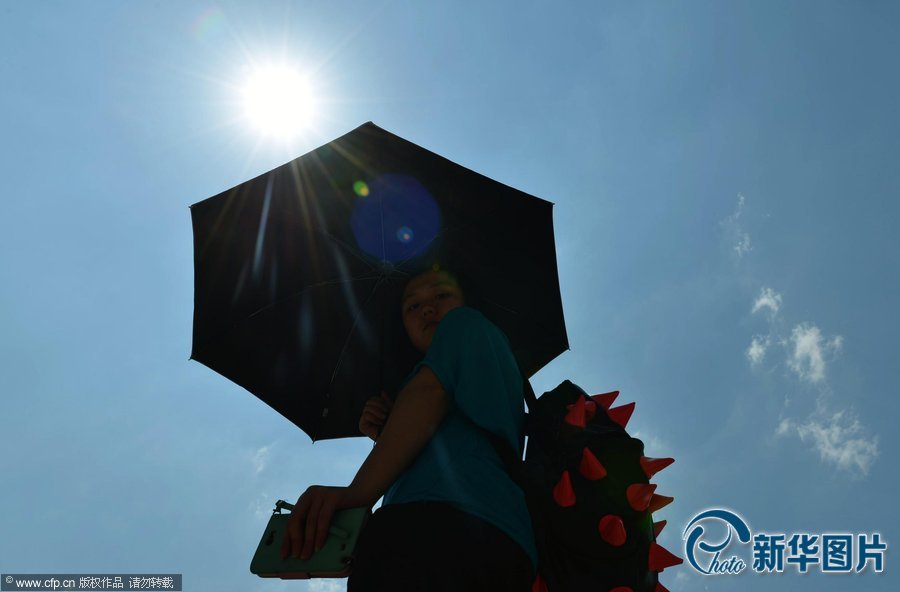 关注高温天气:杭州气温突破40.6℃ 再创历史纪