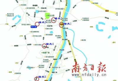 正文   原标题:车多路窄乱摆卖,县城有点堵     新兴县交通拥堵点地图图片