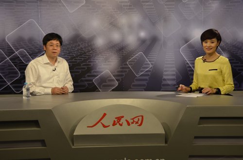 浙江银监局副局长包祖明接受人民网采访(图)