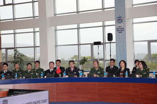 中国海警局首次参加北太地区海岸警备执法机构