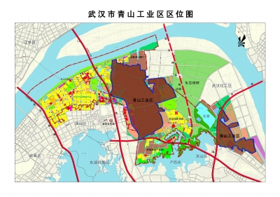 武汉市青山工业区