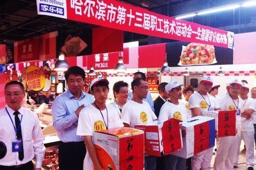 哈尔滨搞定切猪肉v猪肉快刀手两分钟举办半头德鲁伊视频图片