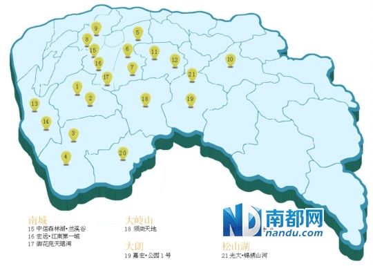 2013东莞国庆置业地图