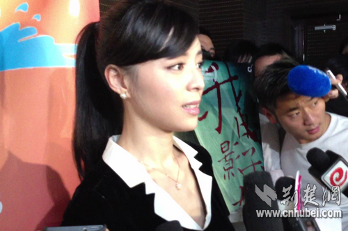 张静初现身金鸡百花 遭媒体围堵尴尬离场(图)