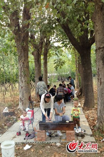 济南南山闹中取静,租个小院炖鸡吃烧烤