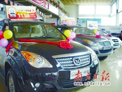 自主新品牌欲逆袭 佛山suv市场高清图片