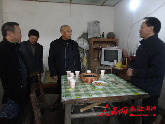 安徽省委办公厅到岳西温泉巍岭走访调研