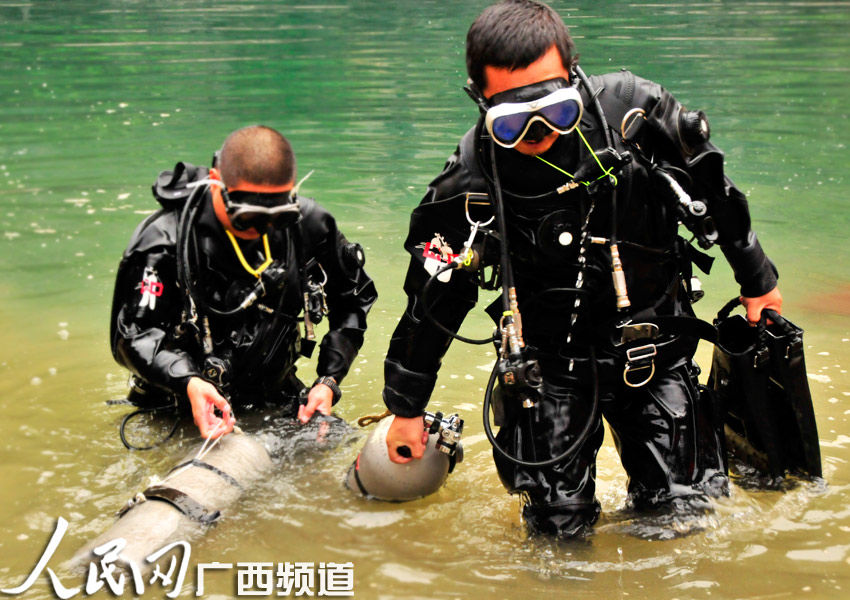 都安成立国内首个岩溶洞穴潜水中心 中国第一