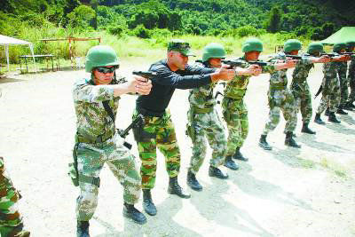 中国雷神特种部队曝光被拍成电影大片(组图