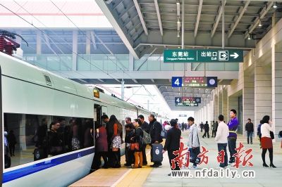 新东莞火车站启用|火车站|石龙