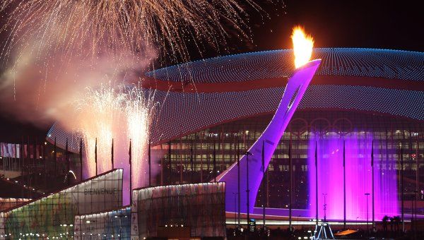 2014年索契冬奥会圣火点燃
