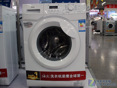 海尔XQG50-8866A洗衣机卖场实拍