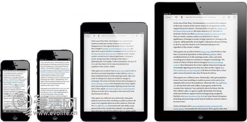 4.94英寸新iphone与ipad系列对比图曝光