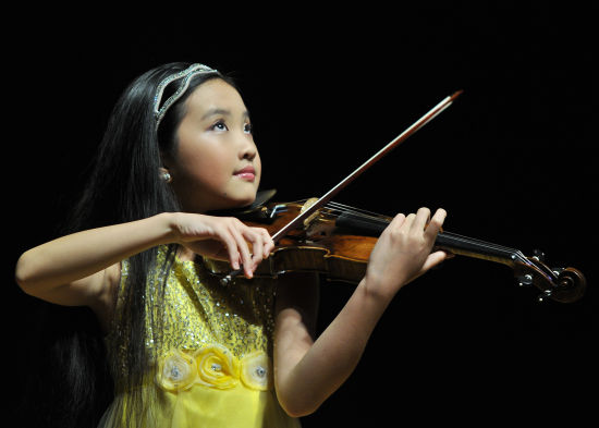 小提琴神童陈庆丽首张专辑将全球发行_音乐频道_凤凰网