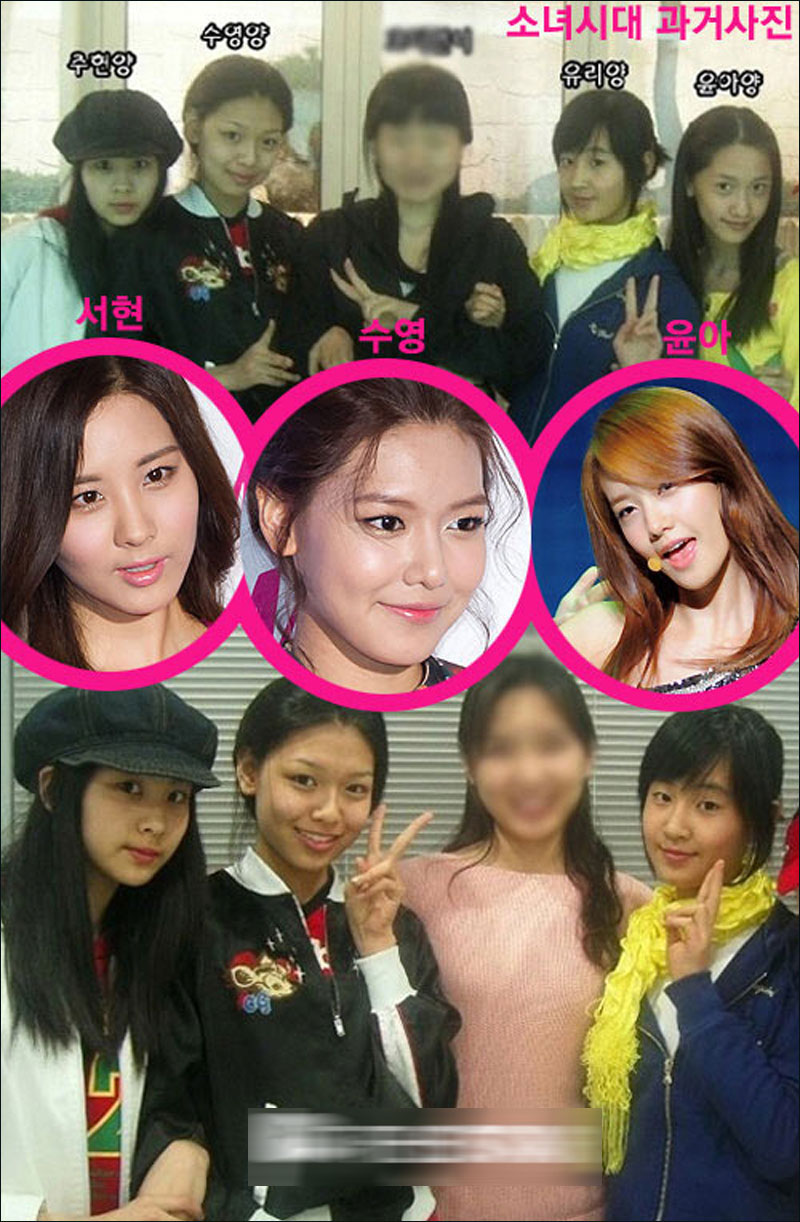 高清:<em>少女时代</em>允儿等成员<em>练习生时期</em>旧照曝光