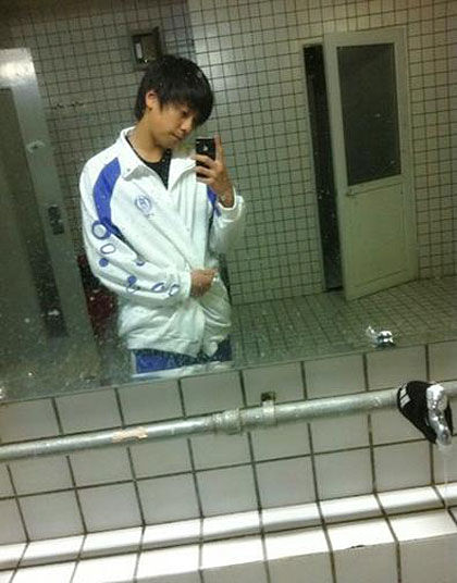 解晓东儿子牛牛自拍照