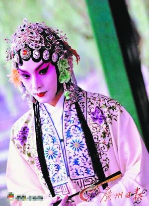 张国荣在《霸王别姬》中的扮相。