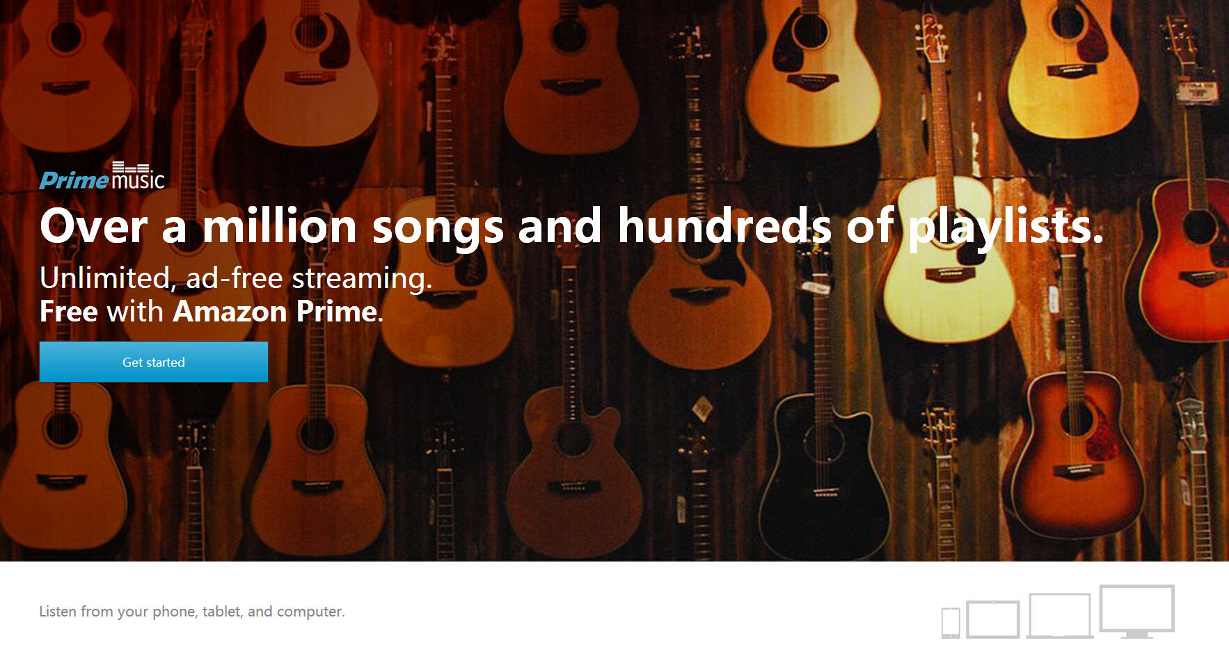 亚马逊流媒体音乐服务prime music上线 提供百万歌曲