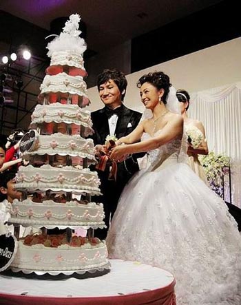 罗海琼和老公费麒的盛大婚礼