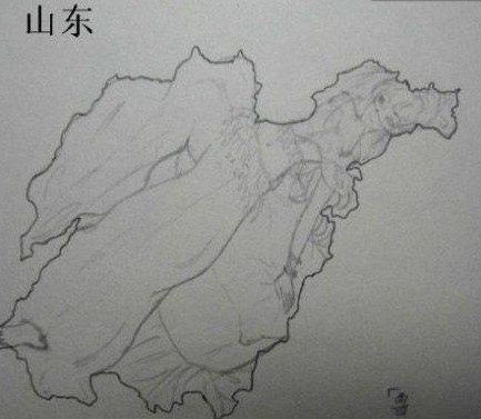中国各省地图每个地方都藏着一个美女