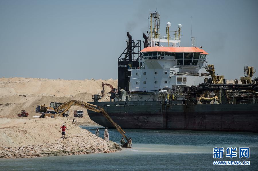 埃及新苏伊士运河项目正式完工