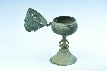 带着仙气的汉羽人博山炉